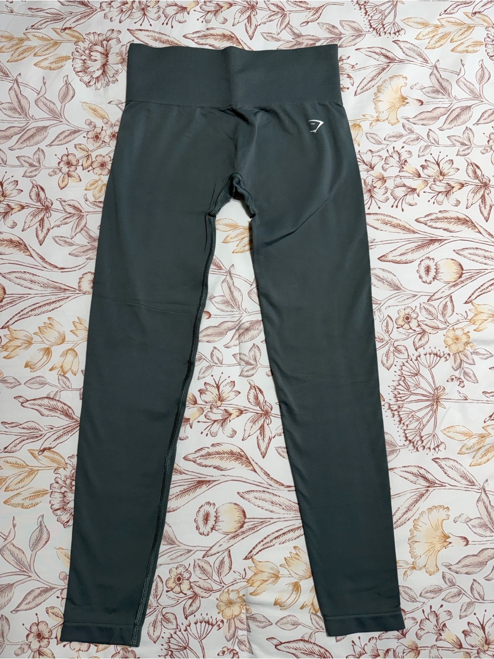 Gymshark High-Waist Leggings in Charcoal Gray